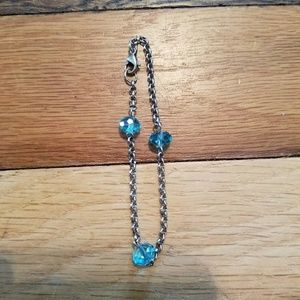 Childs beaded steel bracelet